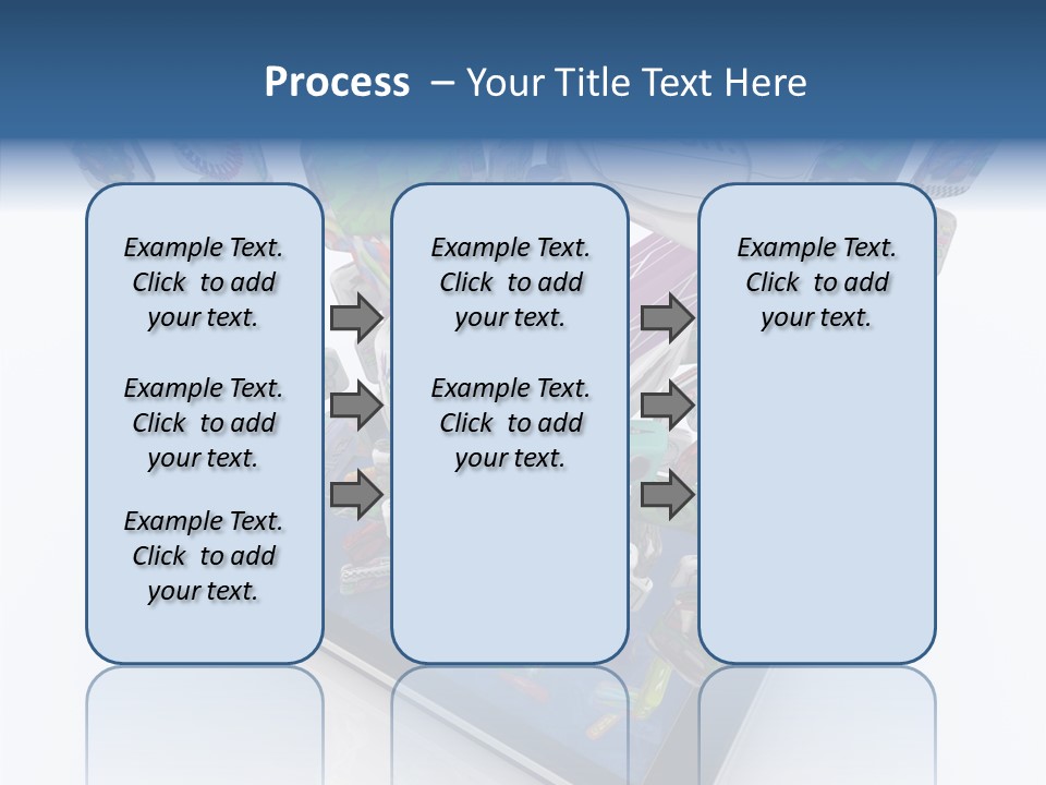 White Background Sharing Assist PowerPoint Template