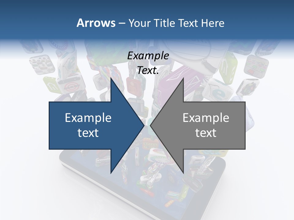 White Background Sharing Assist PowerPoint Template