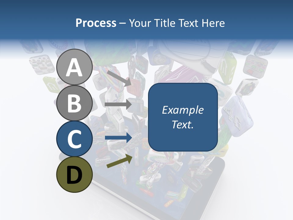 White Background Sharing Assist PowerPoint Template