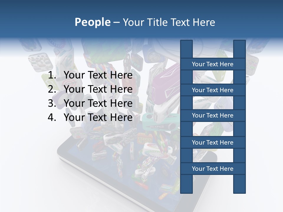 White Background Sharing Assist PowerPoint Template
