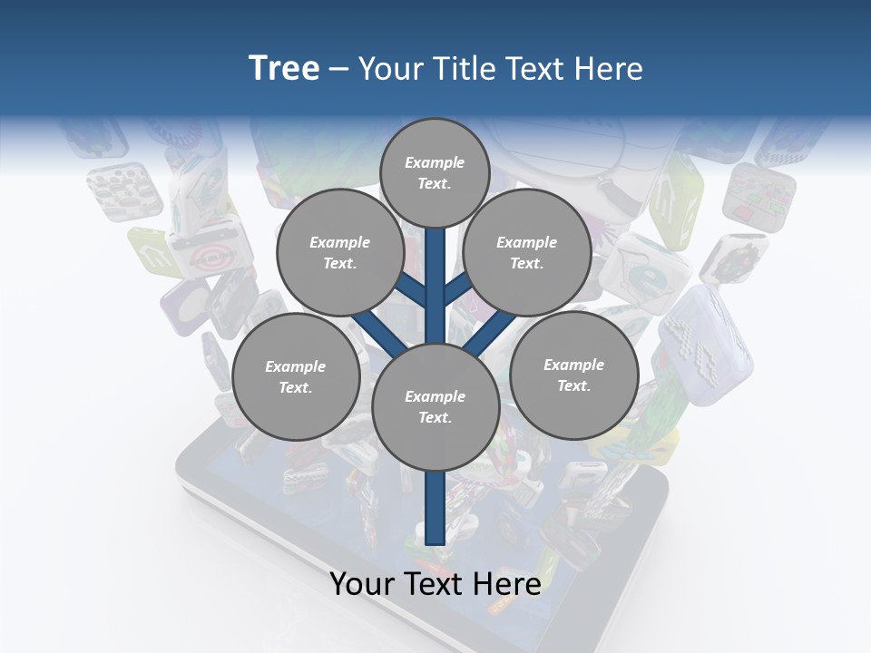 White Background Sharing Assist PowerPoint Template