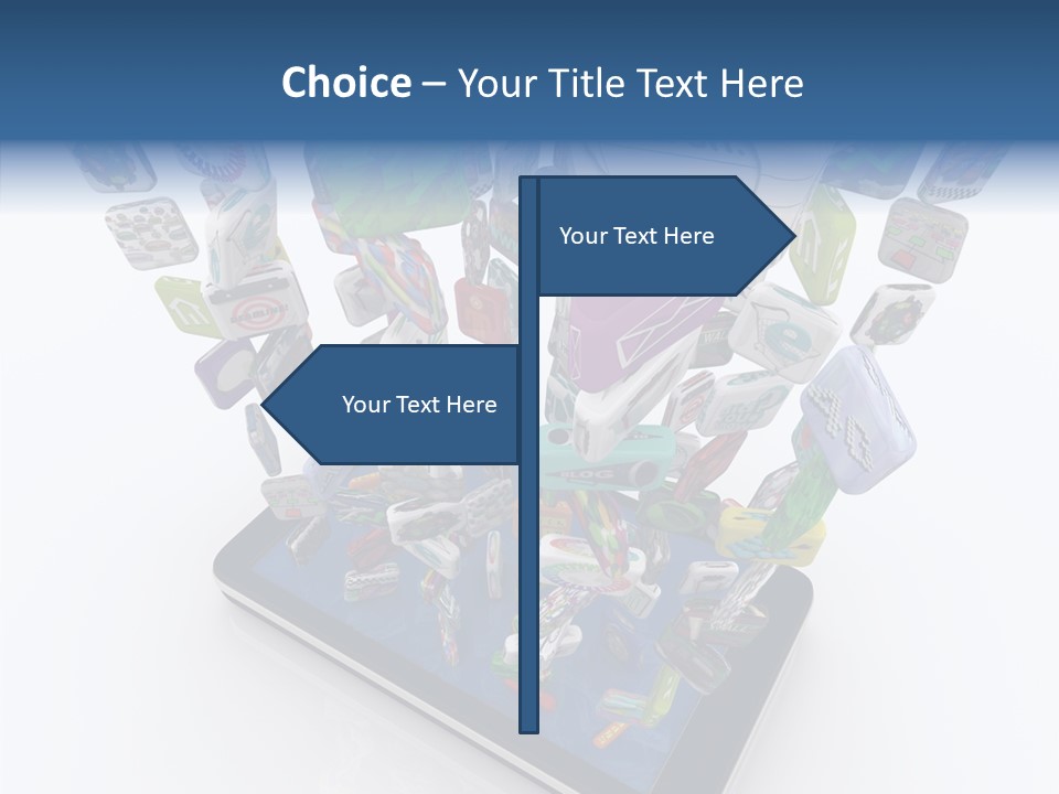 White Background Sharing Assist PowerPoint Template