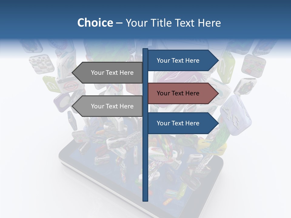 White Background Sharing Assist PowerPoint Template