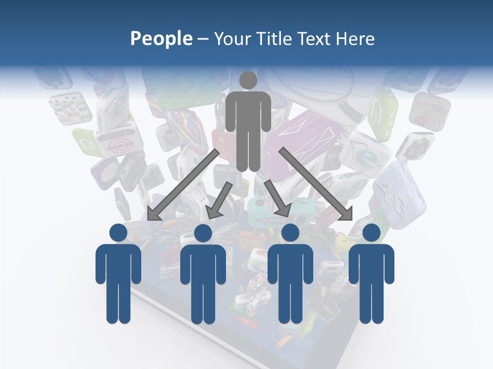 White Background Sharing Assist PowerPoint Template