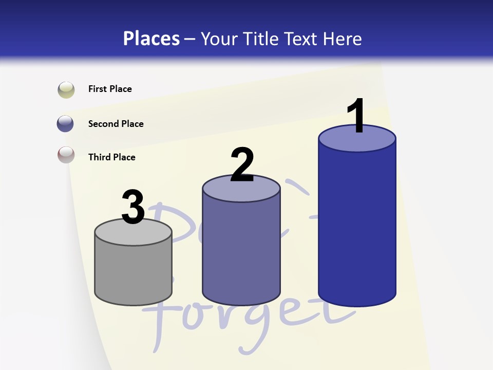 Female White Senior PowerPoint Template