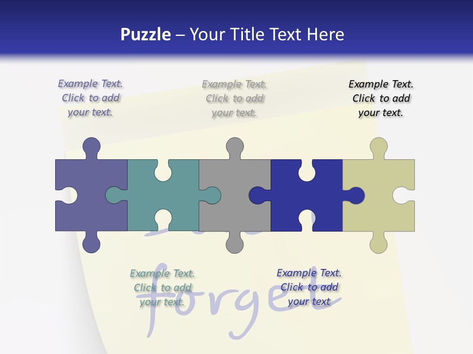 Female White Senior PowerPoint Template
