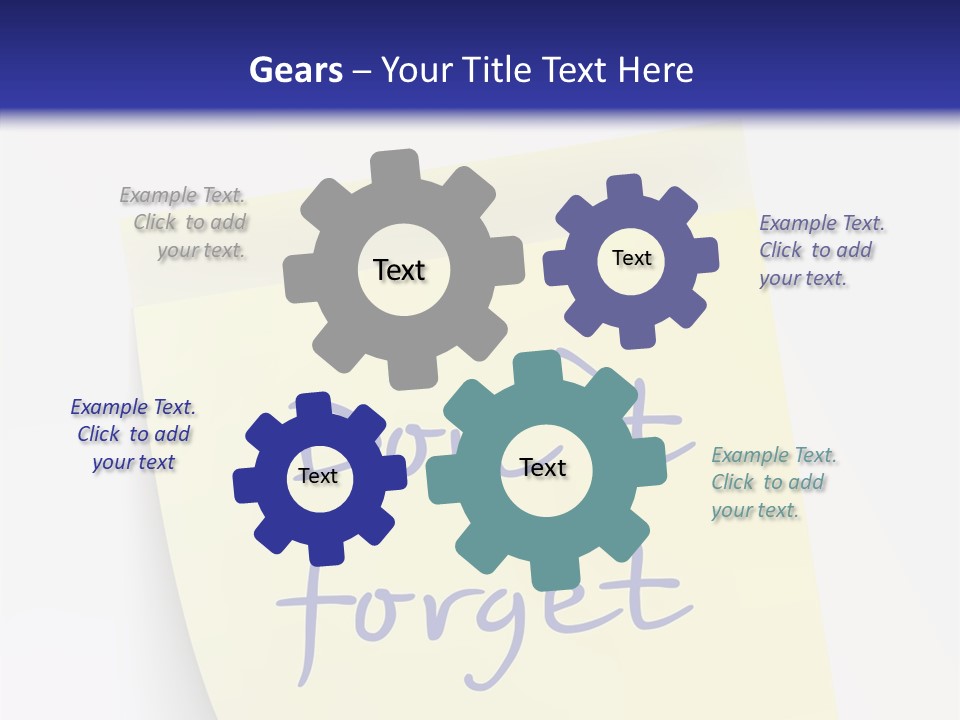 Female White Senior PowerPoint Template