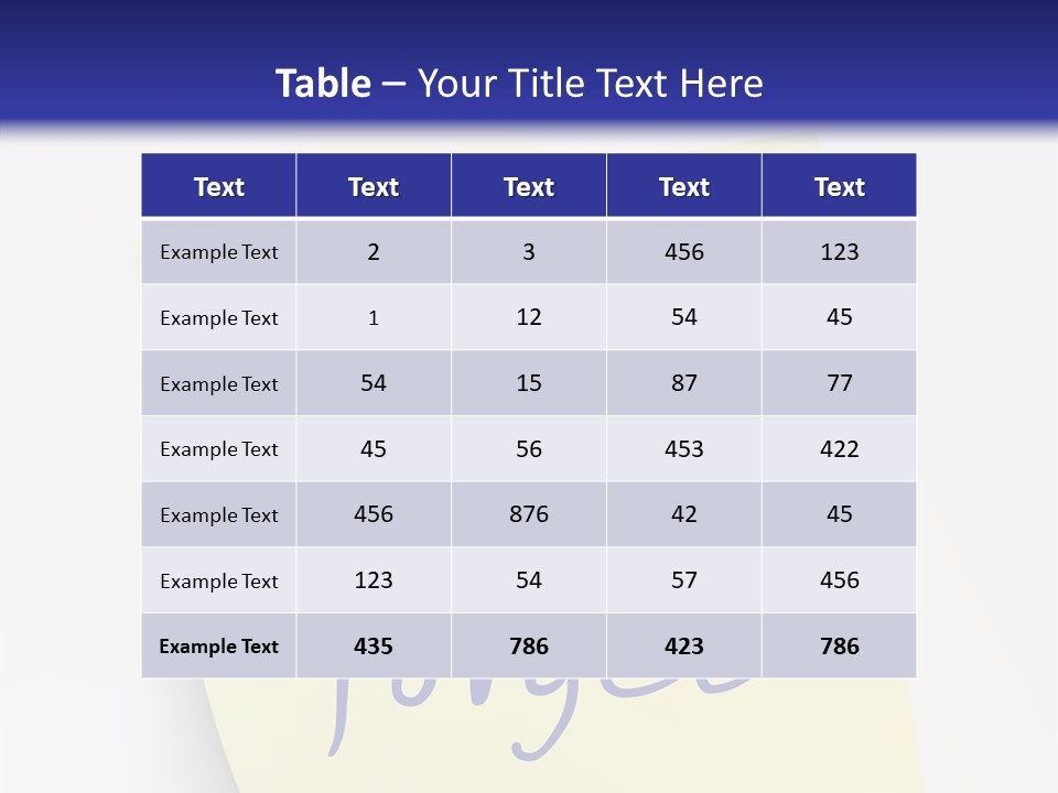 Female White Senior PowerPoint Template