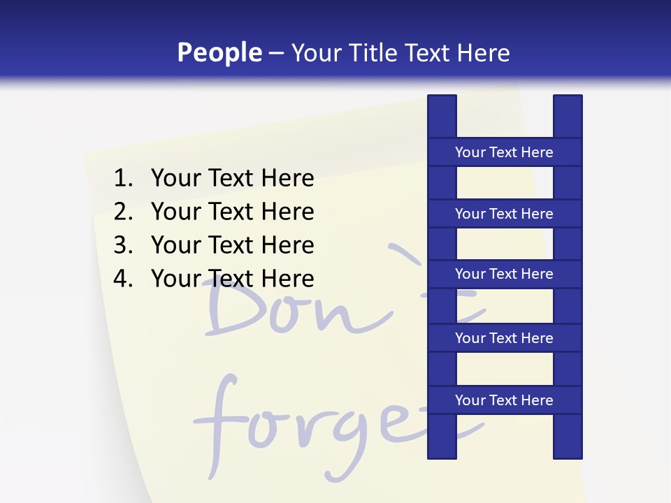 Female White Senior PowerPoint Template