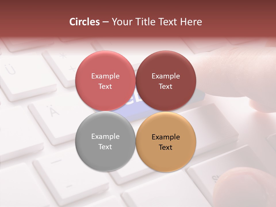 Assistance Background Close Up PowerPoint Template