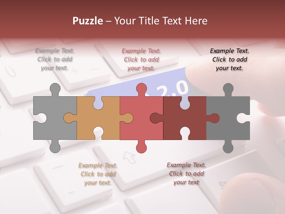 Assistance Background Close Up PowerPoint Template