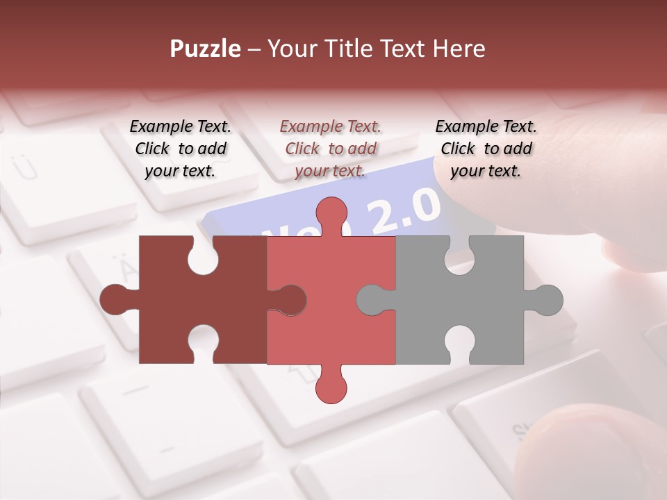 Assistance Background Close Up PowerPoint Template