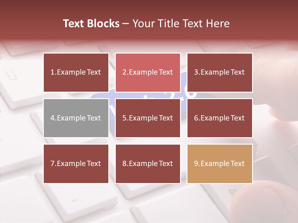 Assistance Background Close Up PowerPoint Template
