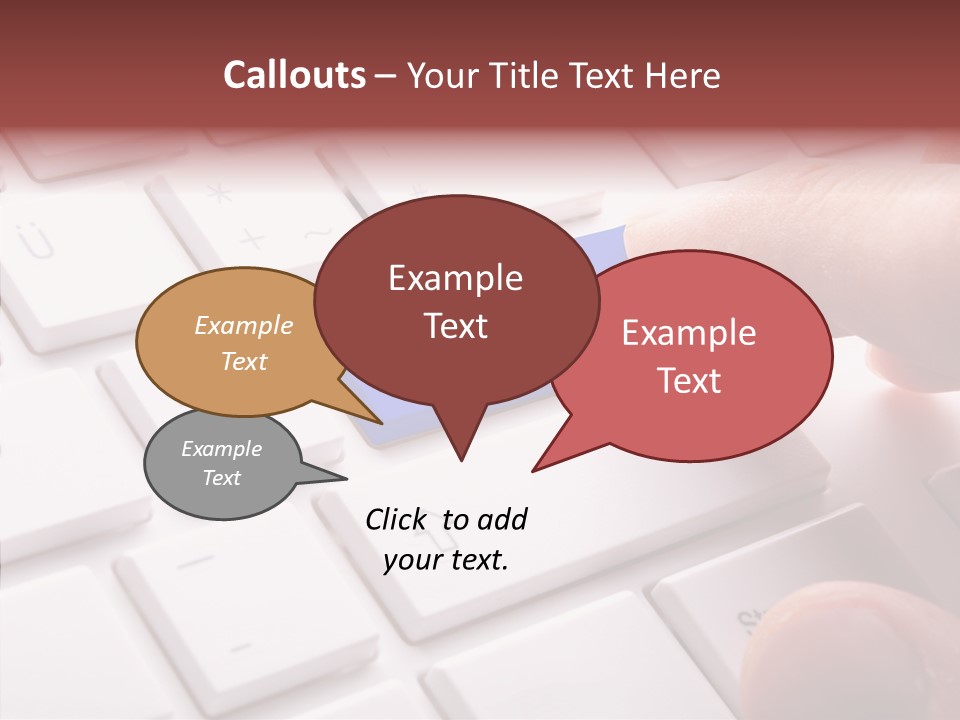 Assistance Background Close Up PowerPoint Template