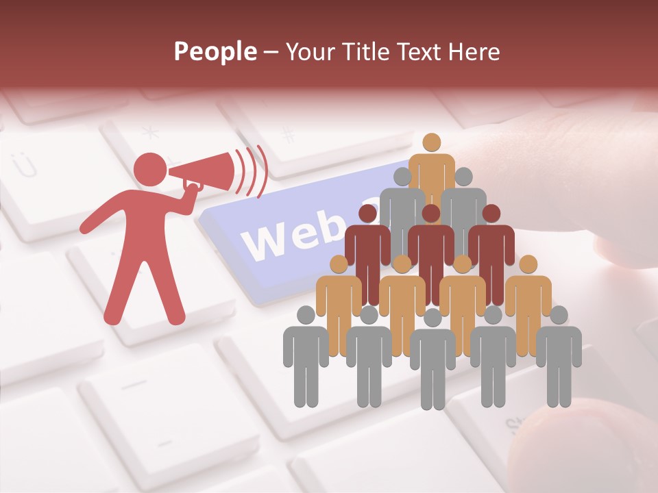 Assistance Background Close Up PowerPoint Template