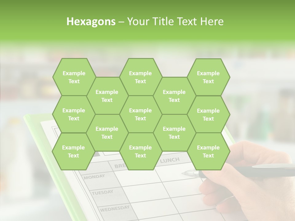 White Background Women Close Up PowerPoint Template