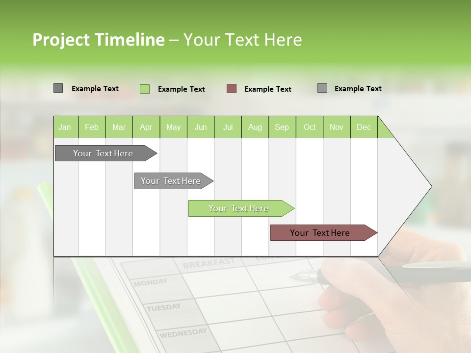 White Background Women Close Up PowerPoint Template
