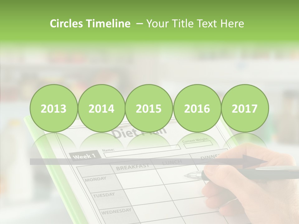 White Background Women Close Up PowerPoint Template