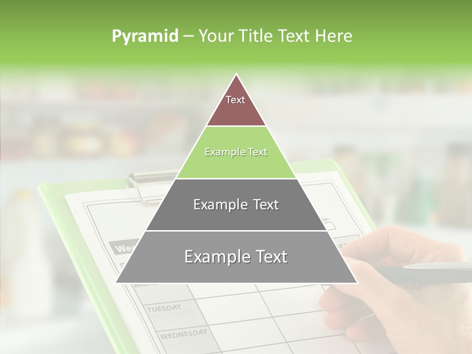 White Background Women Close Up PowerPoint Template