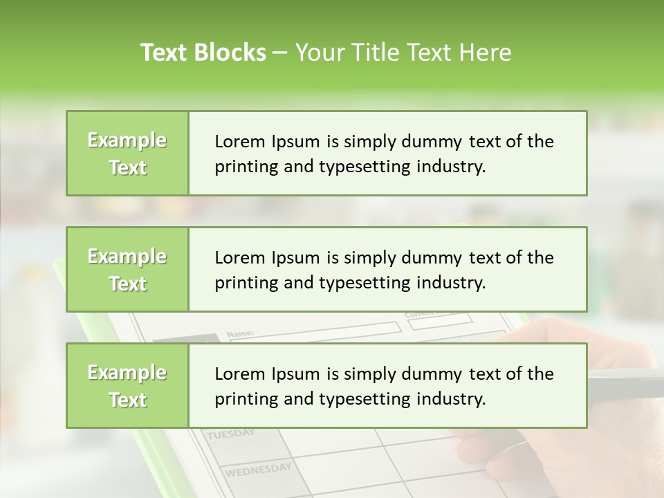 White Background Women Close Up PowerPoint Template