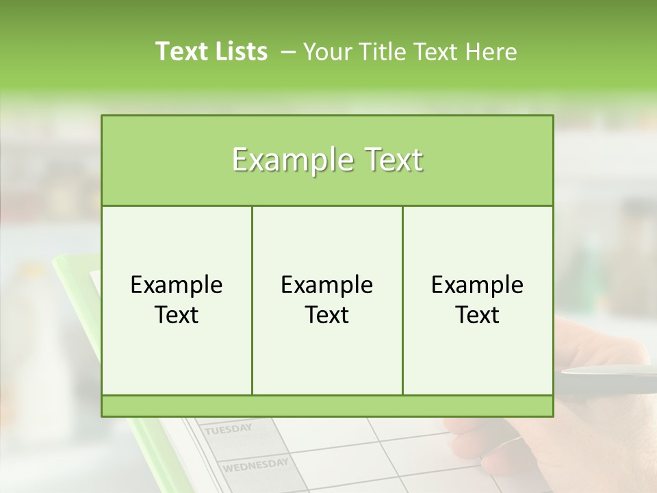 White Background Women Close Up PowerPoint Template