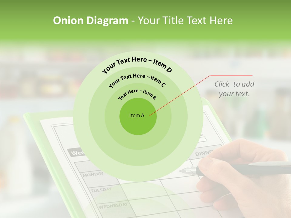 White Background Women Close Up PowerPoint Template