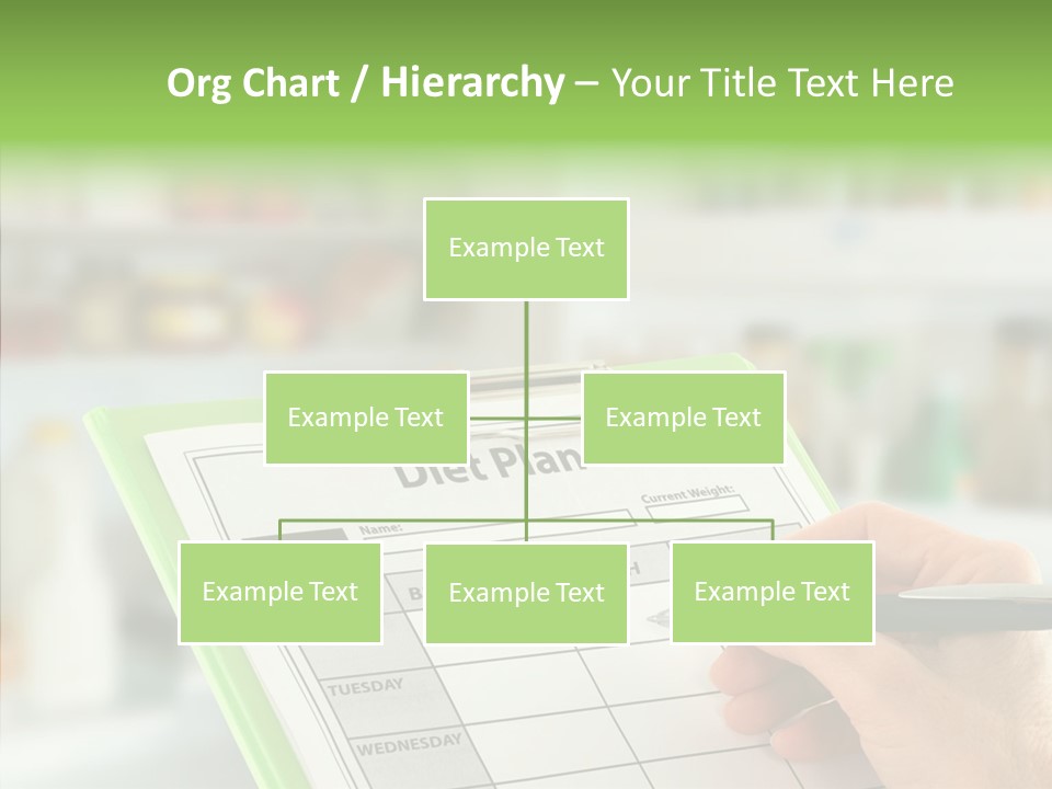 White Background Women Close Up PowerPoint Template