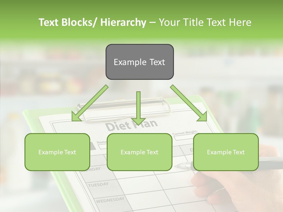 White Background Women Close Up PowerPoint Template