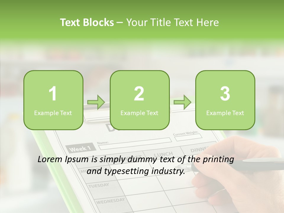 White Background Women Close Up PowerPoint Template