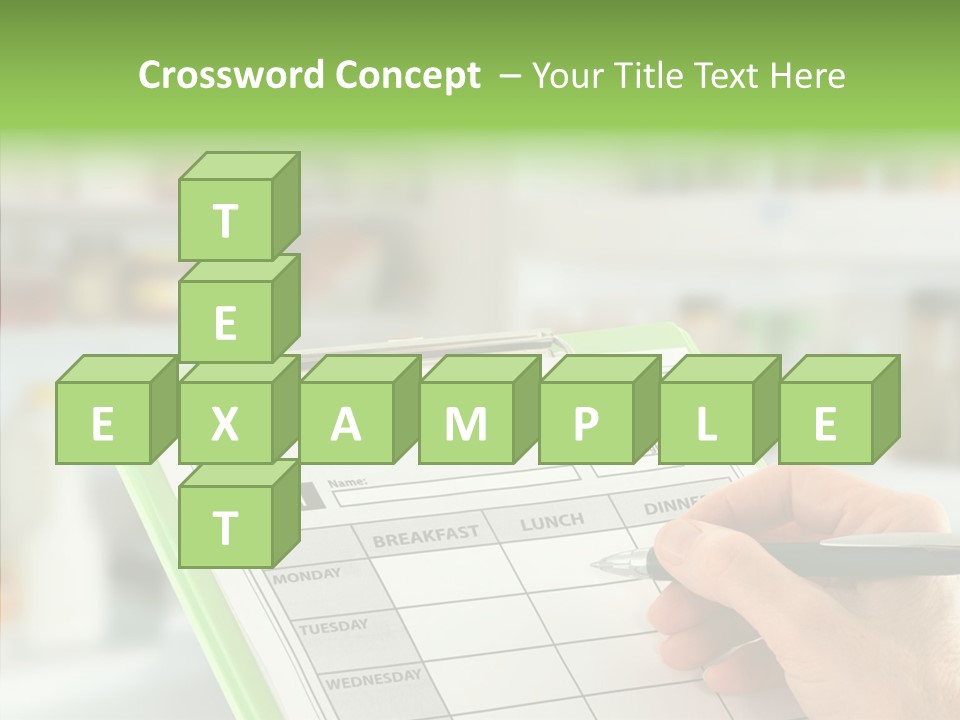 White Background Women Close Up PowerPoint Template