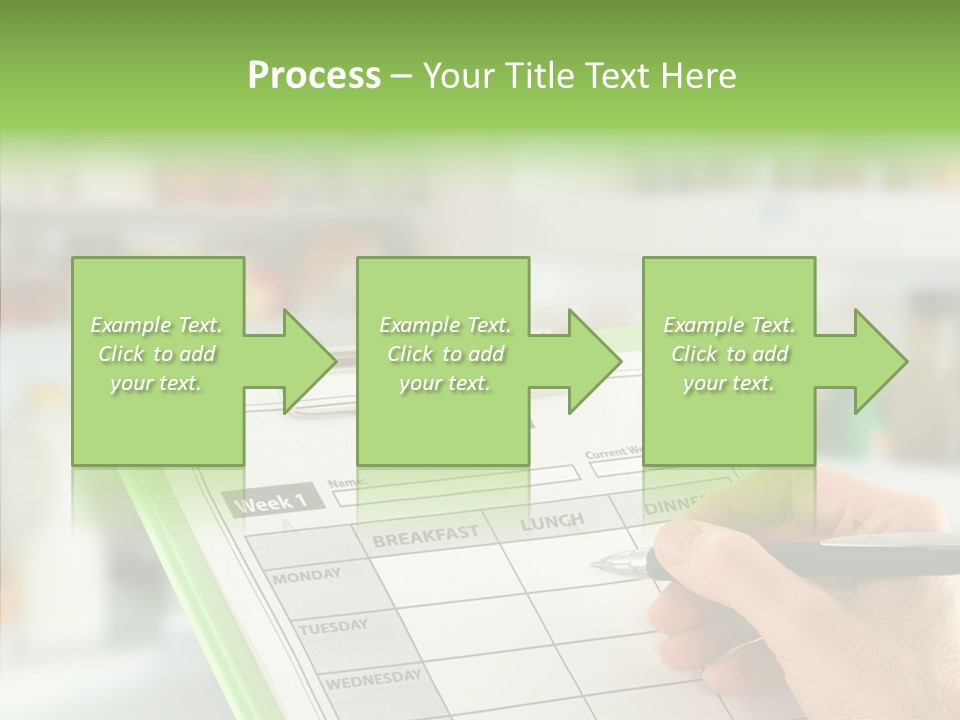 White Background Women Close Up PowerPoint Template