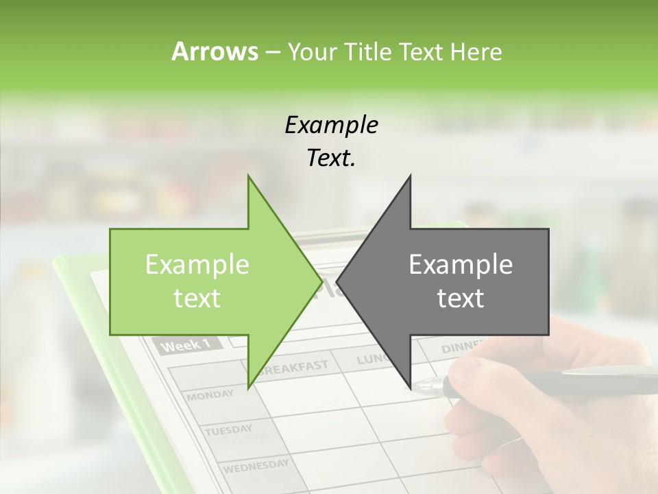 White Background Women Close Up PowerPoint Template