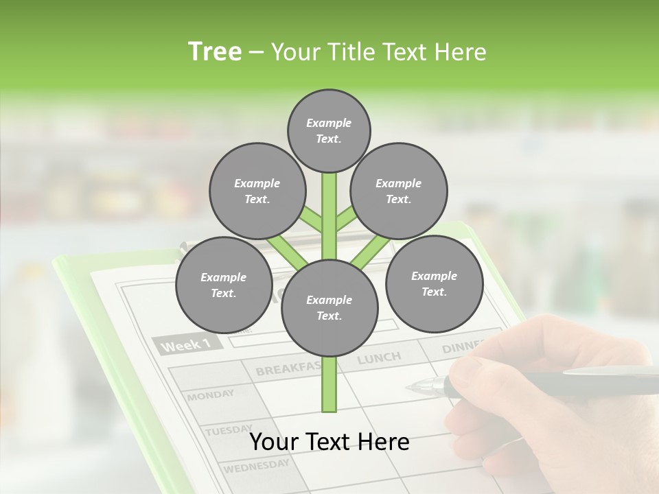 White Background Women Close Up PowerPoint Template