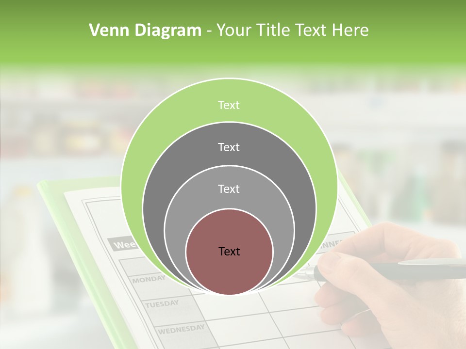 White Background Women Close Up PowerPoint Template