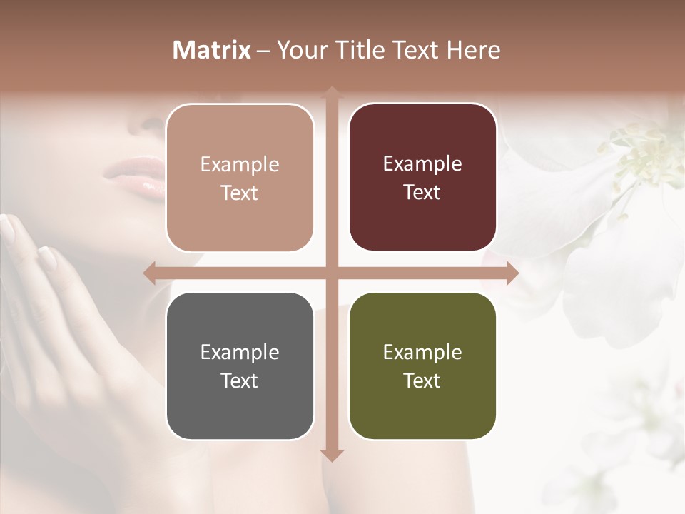 Helping Hand Hand Women PowerPoint Template