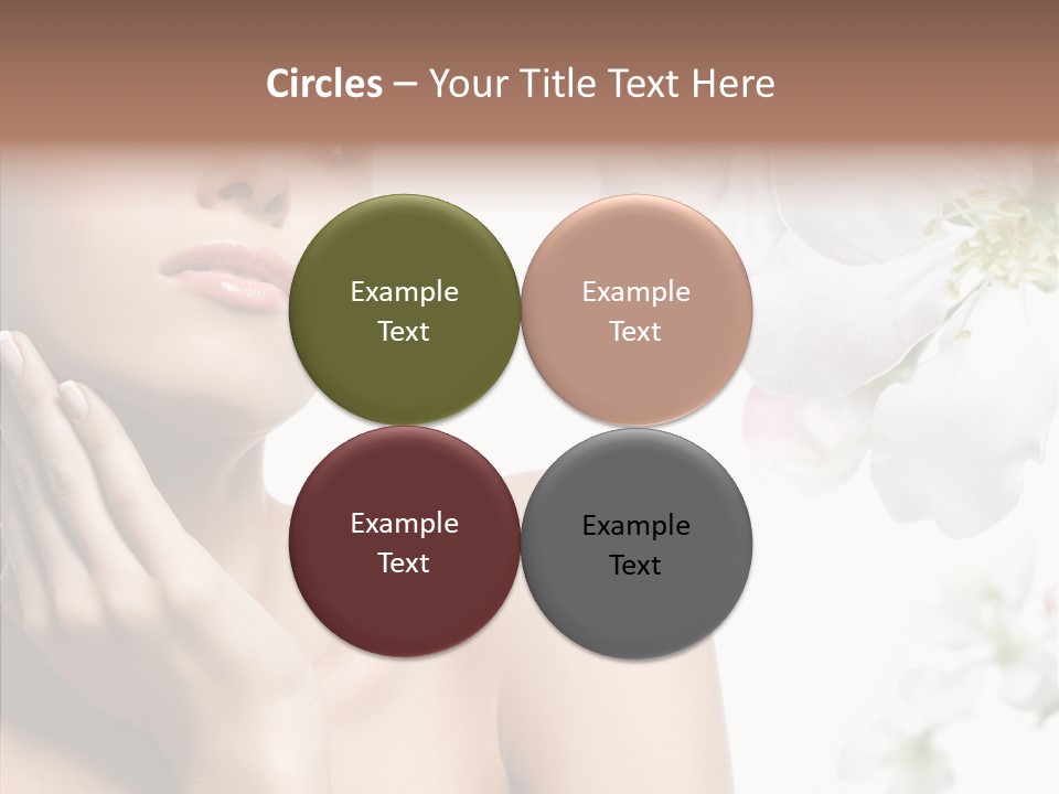 Helping Hand Hand Women PowerPoint Template