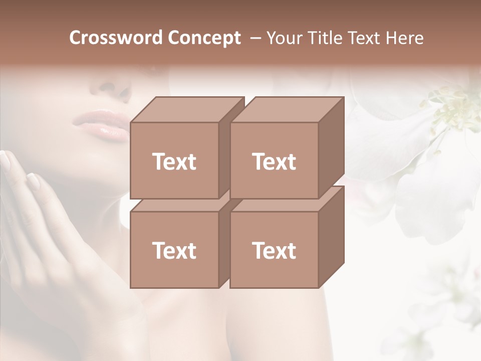 Helping Hand Hand Women PowerPoint Template