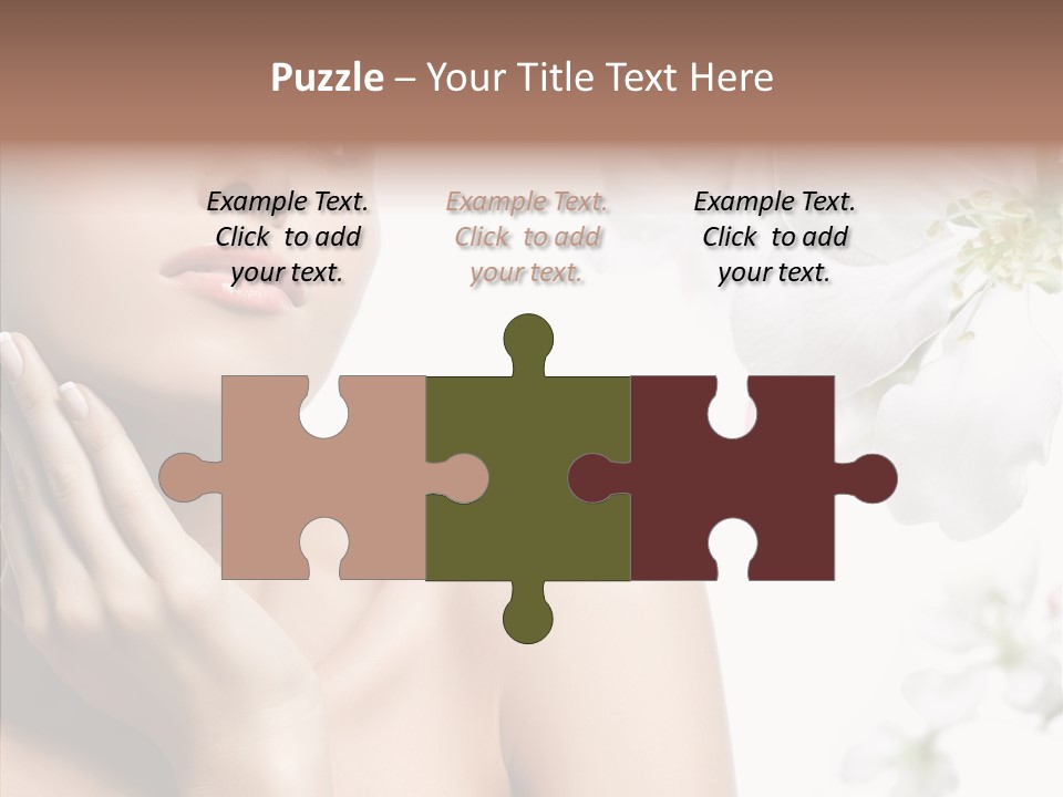 Helping Hand Hand Women PowerPoint Template