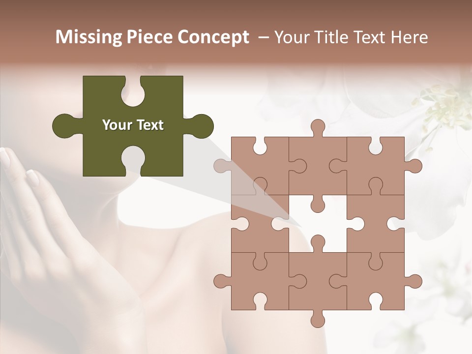 Helping Hand Hand Women PowerPoint Template