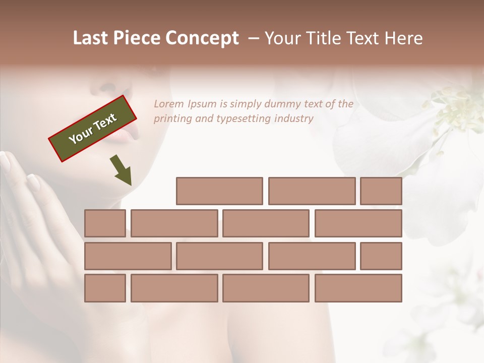 Helping Hand Hand Women PowerPoint Template