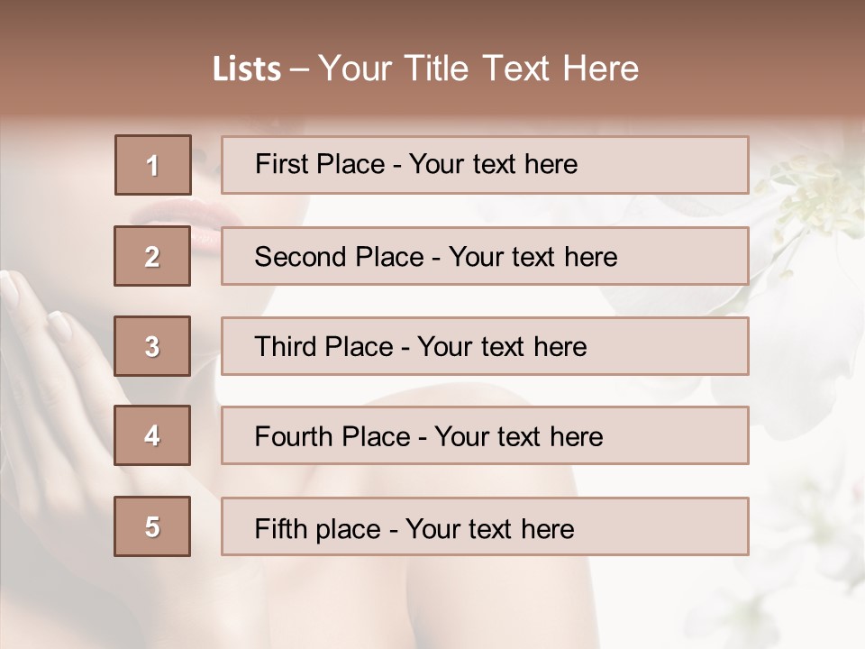 Helping Hand Hand Women PowerPoint Template