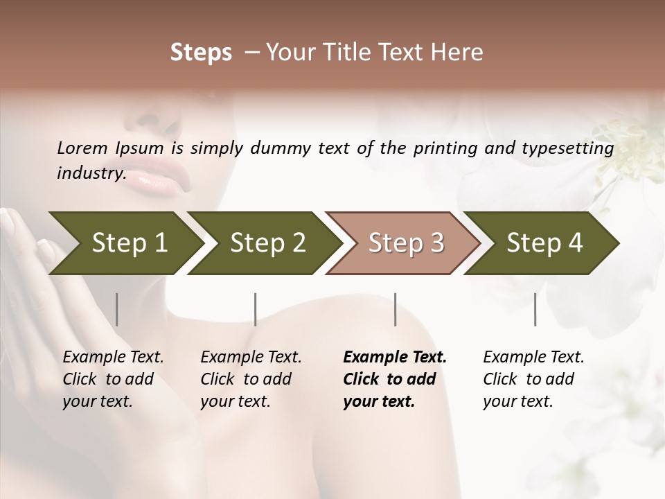 Helping Hand Hand Women PowerPoint Template