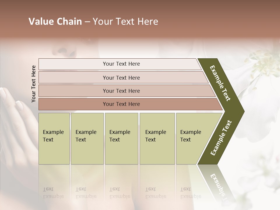 Helping Hand Hand Women PowerPoint Template