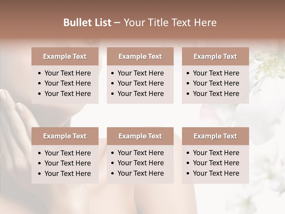 Helping Hand Hand Women PowerPoint Template