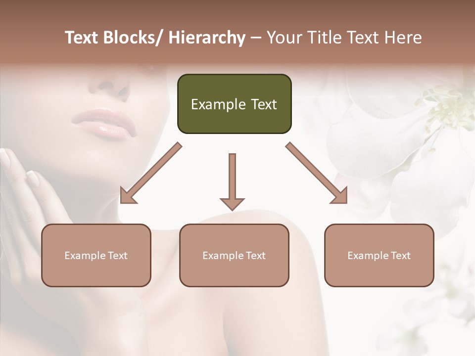 Helping Hand Hand Women PowerPoint Template