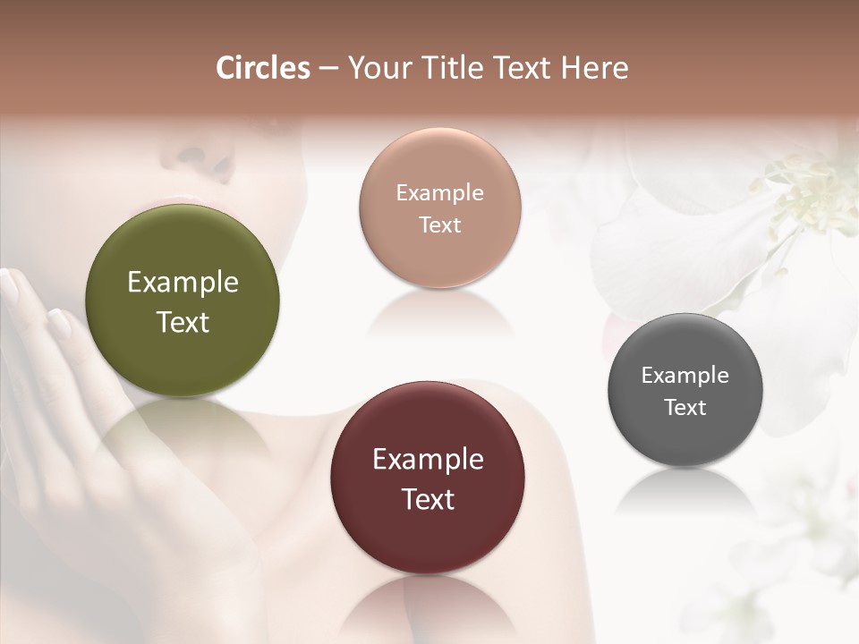 Helping Hand Hand Women PowerPoint Template