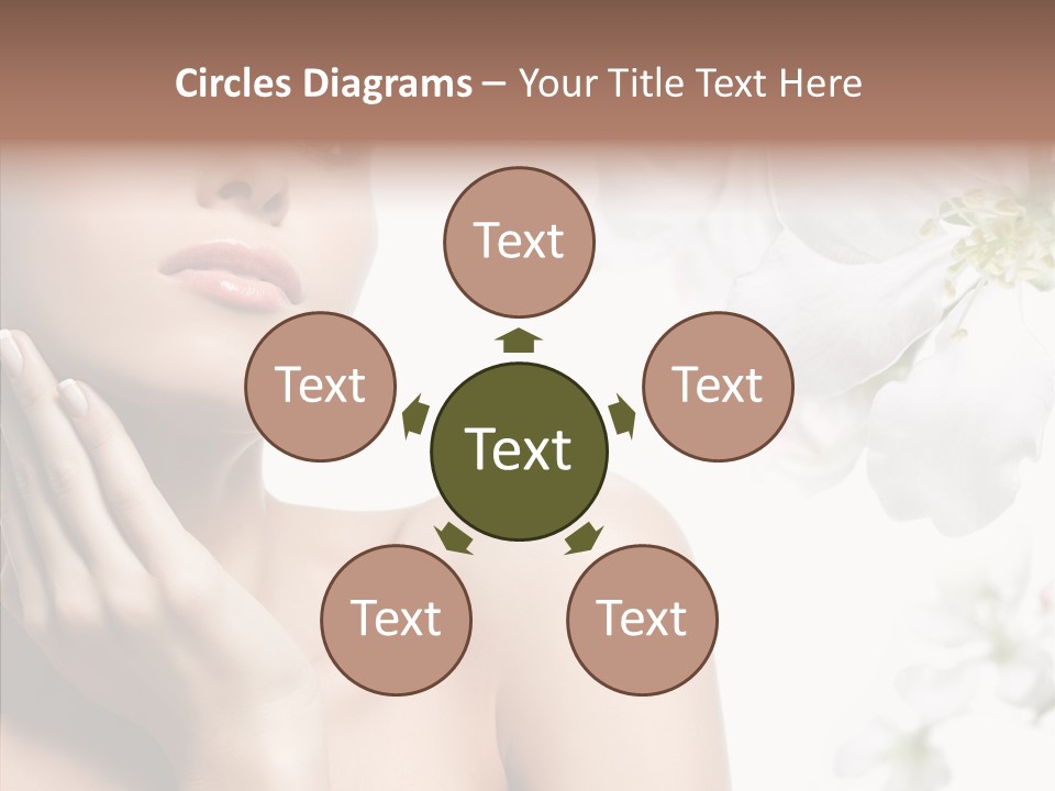 Helping Hand Hand Women PowerPoint Template