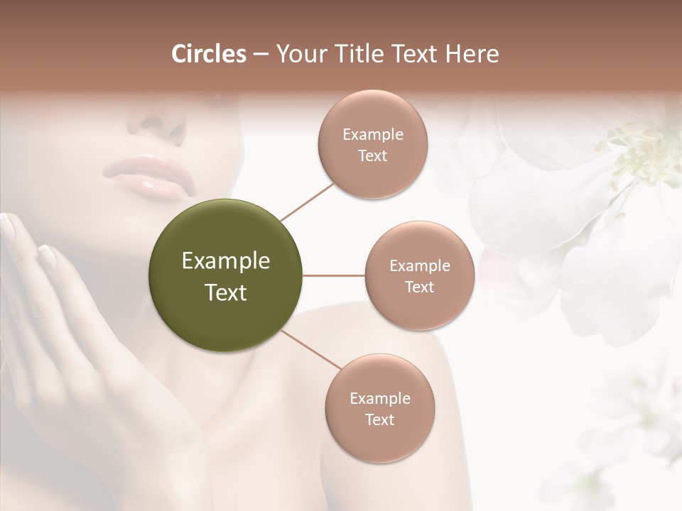 Helping Hand Hand Women PowerPoint Template