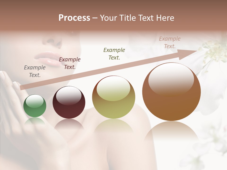 Helping Hand Hand Women PowerPoint Template