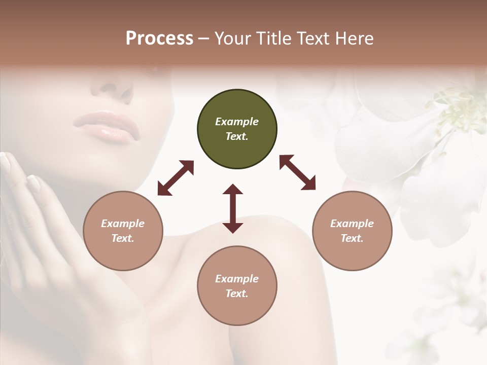 Helping Hand Hand Women PowerPoint Template